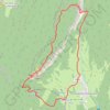 Trace GPS Traversée du Mont Outheran, itinéraire, parcours