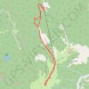 Trace GPS Cima Pigna, itinéraire, parcours