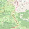 Trace GPS Cime du diable depuis l'Authion, itinéraire, parcours