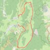 Trace GPS Gresse-Serpaton-Baconnet-Allimas, itinéraire, parcours