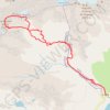 Trace GPS Le Rocher Blanc (Sept Laux), itinéraire, parcours