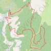 Trace GPS Randonnée du col du vent (34), itinéraire, parcours
