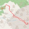 Trace GPS Cotiella : Depuis le col de Santa Isabel, itinéraire, parcours