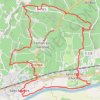 Trace GPS Saint macaire, itinéraire, parcours