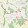 Trace GPS Monts d'Arrée, Coatelan, itinéraire, parcours