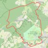 Trace GPS Autour de Poigny-la-foret, itinéraire, parcours