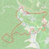 Trace GPS 6_ROUGE_Panoramas_depuis_les_bois_de_Goudargues, itinéraire, parcours