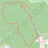 Trace GPS SR 160 01, itinéraire, parcours