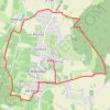 Trace GPS Le circuit des crêtes du Gros Mont - Hurigny, itinéraire, parcours