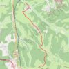 Trace GPS De la vallée de Planchetorte à Noailles, itinéraire, parcours