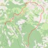 Trace GPS Thorame - Lacs de Lignin - Annot, itinéraire, parcours