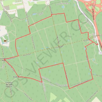 Trace GPS Circuit des friches - La Queue en Brie, itinéraire, parcours