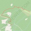 Trace GPS Elk Mountain, itinéraire, parcours