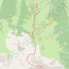 Trace GPS Pic d'Estos depuis le col d'Azet, itinéraire, parcours