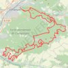 Trace GPS Raid Impérial Compiégnois (RIC) 105 Km, itinéraire, parcours