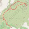 Trace GPS Le Garlaban depuis le Puits de Raimu, itinéraire, parcours