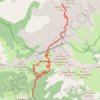 Trace GPS Le Vieux Chaillol - Par le Col de la Pisse, itinéraire, parcours
