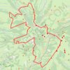 Trace GPS Petit Tour du Volcan Cantalien, itinéraire, parcours