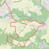 Trace GPS Bouray sur Juine - circuit d'Itteville, itinéraire, parcours