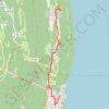 Trace GPS 2022-02-25 16:47:51, itinéraire, parcours