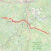 Trace GPS GR 6 : Des Eyzies-de-Tayac-Sireuil (Dordogne) à Lacapelle-Marival (Lot), itinéraire, parcours