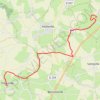 Trace GPS MATIN, itinéraire, parcours