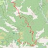 Trace GPS Descente du Cortalet (Canigou), itinéraire, parcours
