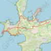 Trace GPS Lanveoc - Penhir - Lanveoc, itinéraire, parcours