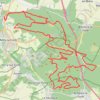 Trace GPS Rando Milly-la-Forêt, itinéraire, parcours