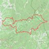 Trace GPS Provence-Crête de Saint amand, itinéraire, parcours
