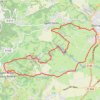 Trace GPS Mornant, Saint Didier sous Riverie, itinéraire, parcours