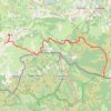 Trace GPS 2022-08-11 de 06h5906 a 15h5250 - Rando Sare à Col des veaux - GT820, itinéraire, parcours