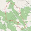 Trace GPS Boucle-de-Saint-Georges-Blancaneix-INSEE-24413, itinéraire, parcours