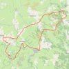 Trace GPS La Chaze-Nasbinals-La Chaze, itinéraire, parcours