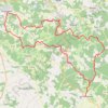 Trace GPS Pontaroux 52 kms, itinéraire, parcours