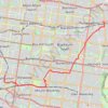 Trace GPS Ashburton - Mitcham, itinéraire, parcours