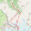 Trace GPS Aiguille du tour (S) depuis La Peuty, itinéraire, parcours