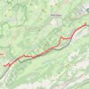 Trace GPS Villers-le-Lac - Hauterive-la-Fresse, itinéraire, parcours