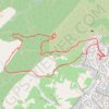 Trace GPS Volx - Oppidum de Bellevue, itinéraire, parcours