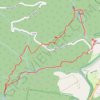 Trace GPS Lady Barron Falls Track, itinéraire, parcours