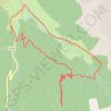 Trace GPS Cervieres sentier botanique, itinéraire, parcours