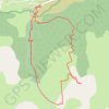 Trace GPS Crête de Cabane Vieille, itinéraire, parcours