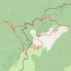Trace GPS Gouta testa d'alpe alpetta, itinéraire, parcours