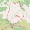 Trace GPS Montagne de Ciboure - Trabenea, itinéraire, parcours