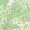 Trace GPS Descente Risoul Embrun Guillestre, itinéraire, parcours