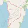 Trace GPS Elgol to Camasunary dans les Cuillin, itinéraire, parcours