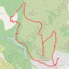 Trace GPS Baou de Saint-Jeannet (boucle par le Castelet), itinéraire, parcours
