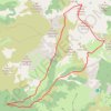 Trace GPS Monte Renoso / Monte Rinosu, itinéraire, parcours