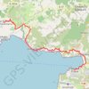 Trace GPS Ajaccio - Bonifacio - Étape 3, itinéraire, parcours