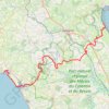 Trace GPS Etape 2 du Raid de l'Archange, itinéraire, parcours